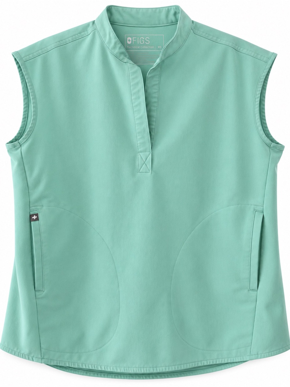 FIGS Women's Mariner Rafaela - Oversized Scrub Top Size X Small